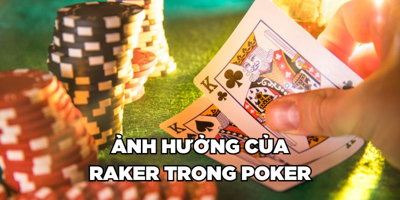 Ảnh hưởng của Rake trong Poker