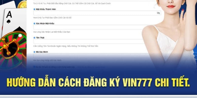 Hướng dẫn VIN777 với quy trình mở tài khoản cực nhanh