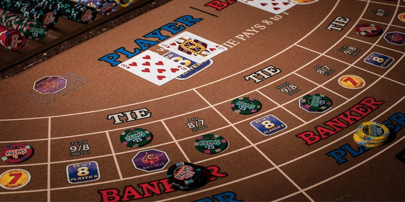 Cách chơi baccarat khá đơn giản với 3 cửa cược